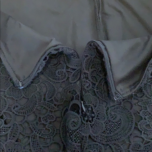 High waisted black lace shorts - Picture 7 of 8